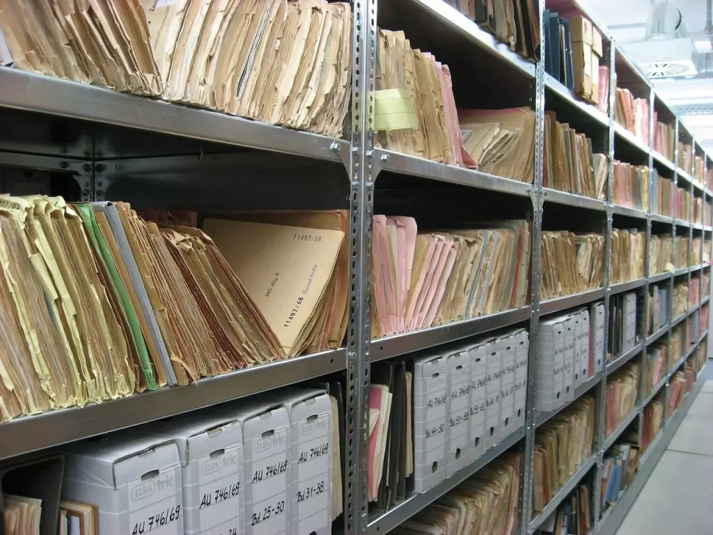 arquivo desorganizado documentos